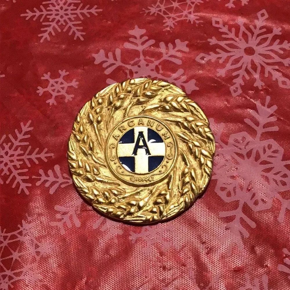 Arcanum pendant or brooch from New Orleans estate sale